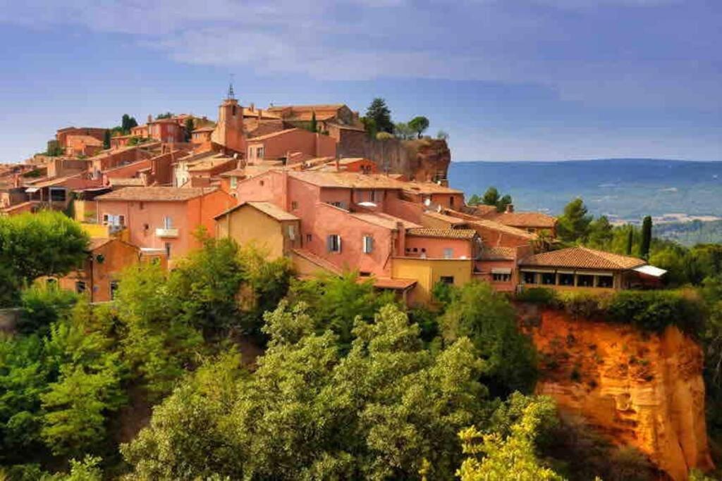 Soleil D'Ocre - Bastide A Roussillon Villa Roussillon  Exterior photo